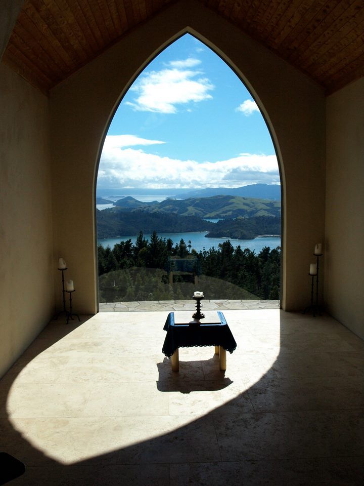 chapel with scenic view